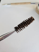 Load image into Gallery viewer, Eco-Friendly Double-Sided Bare Wood Brow & Mascara Brush