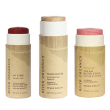 Load image into Gallery viewer, Lip + Highlighter + Blush Set