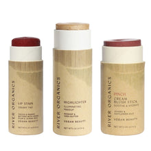 Load image into Gallery viewer, Lip + Highlighter + Blush Set