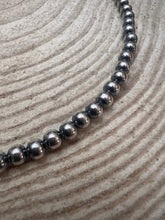 Load image into Gallery viewer, 6mm Sterling Pearl Necklace - 18 inch