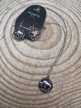 Load image into Gallery viewer, Western Buffalo Coin Necklace & Earring Set - 18 inch