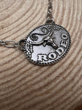 Load image into Gallery viewer, Rodeo Steer head Necklace - 18 inch + 3