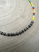 Load image into Gallery viewer, Seed Bead with Faux Navajo Pearl - 13 inch Choker - Deal of the Day!