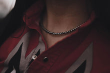 Load image into Gallery viewer, 4mm Sterling Silver Pearl Choker - 14 inch
