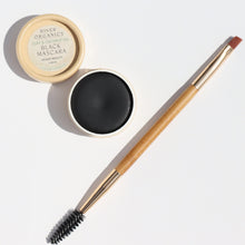 Load image into Gallery viewer, Eco-Friendly Double-Sided Bare Wood Brow &amp; Mascara Brush

