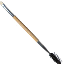 Load image into Gallery viewer, Eco-Friendly Double-Sided Bare Wood Brow &amp; Mascara Brush

