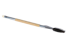 Load image into Gallery viewer, Eco-Friendly Double-Sided Bare Wood Brow &amp; Mascara Brush
