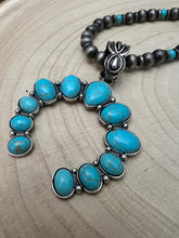 Load image into Gallery viewer, Faux Naja and Faux Pearl Necklace - 27 inch
