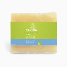 Load image into Gallery viewer, Savera Lemongrass &amp; Sage Soap | Gentle Cleansing Bar for Sensitive Skin | 4 oz

