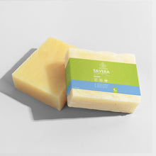Load image into Gallery viewer, Savera Lemongrass &amp; Sage Soap | Gentle Cleansing Bar for Sensitive Skin | 4 oz
