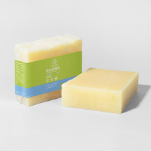 Load image into Gallery viewer, Savera Lemongrass &amp; Sage Soap | Gentle Cleansing Bar for Sensitive Skin | 4 oz
