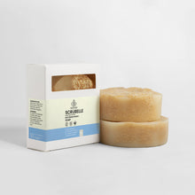 Load image into Gallery viewer, Scrubelle Exfoliating Luffa Bar |Handmade Exfoliating Bar | 4 oz
