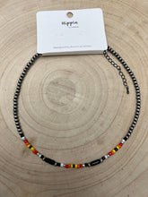 Load image into Gallery viewer, Western Cylinder Seed Beed Choker - 15 inch + 3

